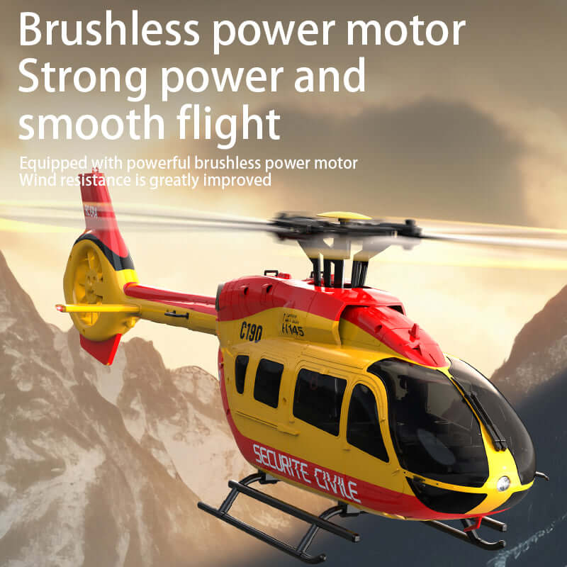 RC ERA C190: Precision 1:28 Brushless RC Helicopter with Advanced Optical Flow Hover & Altitude Hold
