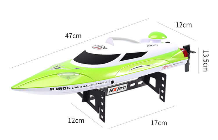 Experience Thrilling Speed: High-Performance RC Boat & Yacht Toy (35km/h, Water-Cooled)