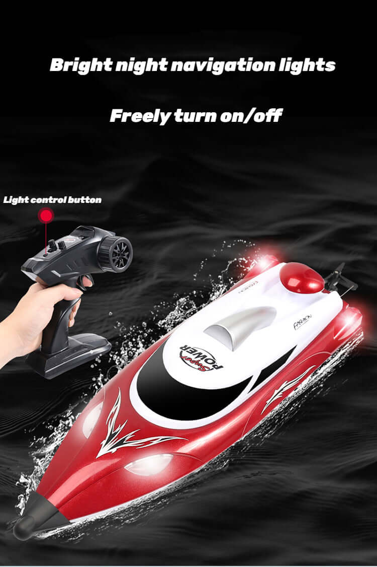Experience Thrilling Speed: High-Performance RC Boat & Yacht Toy (35km/h, Water-Cooled)