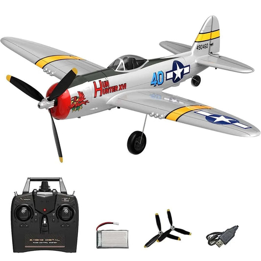 P47 Thunderbolt Warbird RC Fighter: Experience Effortless Aerobatics & Extended Flight