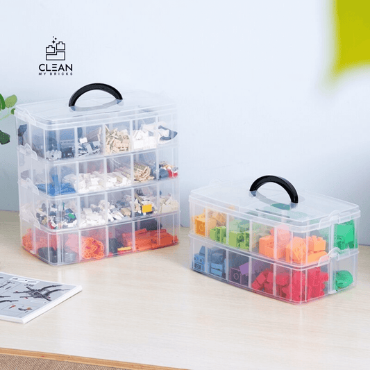 Brick Buddy: The Ultimate Storage Solution to Keep Your Building Blocks Organized and Your Feet Safe!